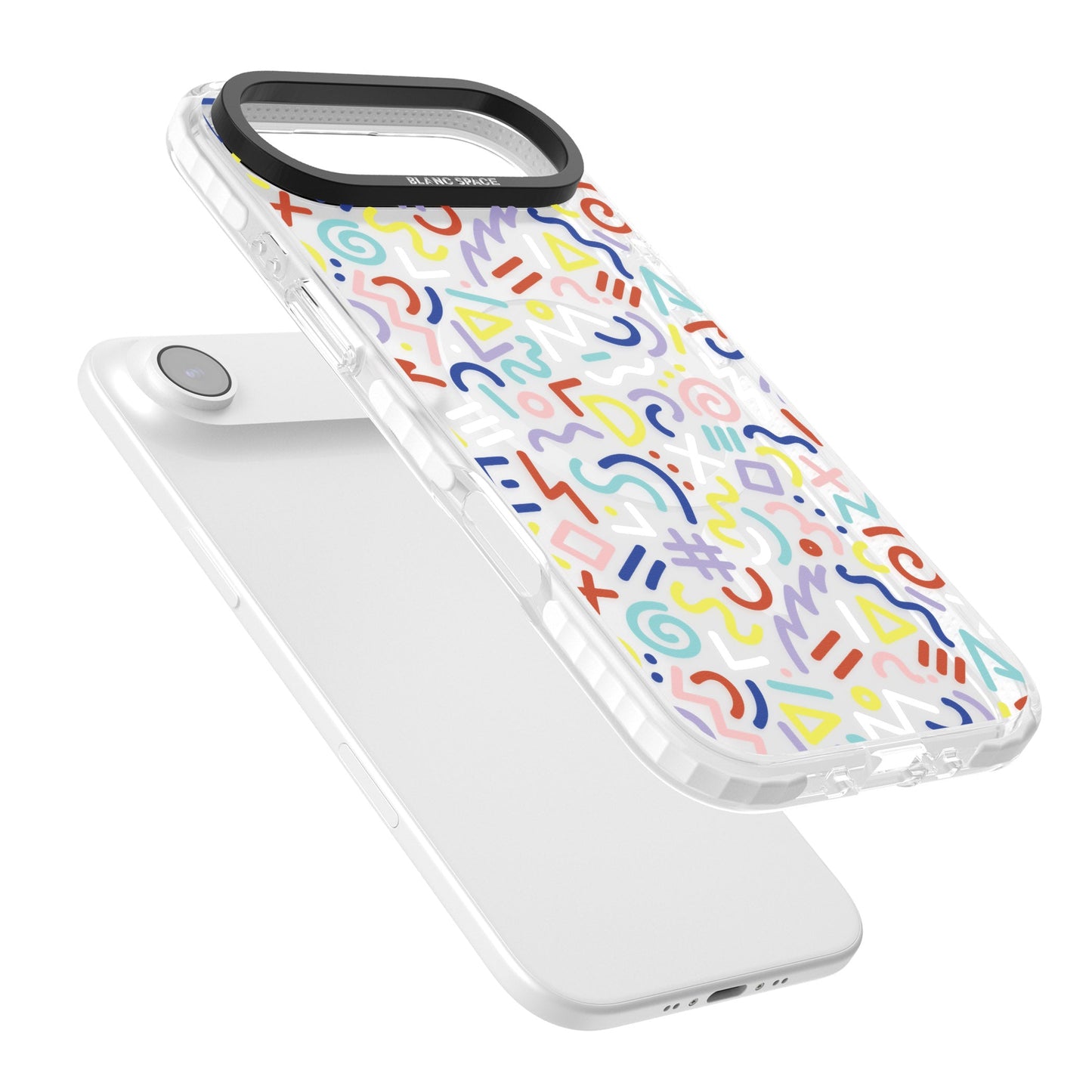 Motif rétro coloré