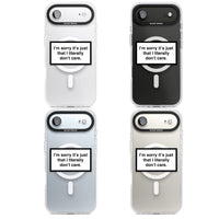 Literally Don'T Care