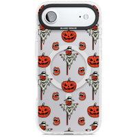 Retro Red Pumpkins & Scarecrows