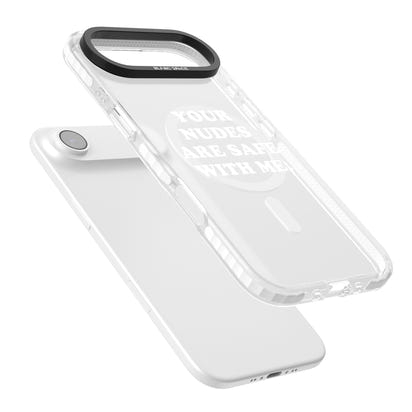 Vos photos nues sont blanches et sûres