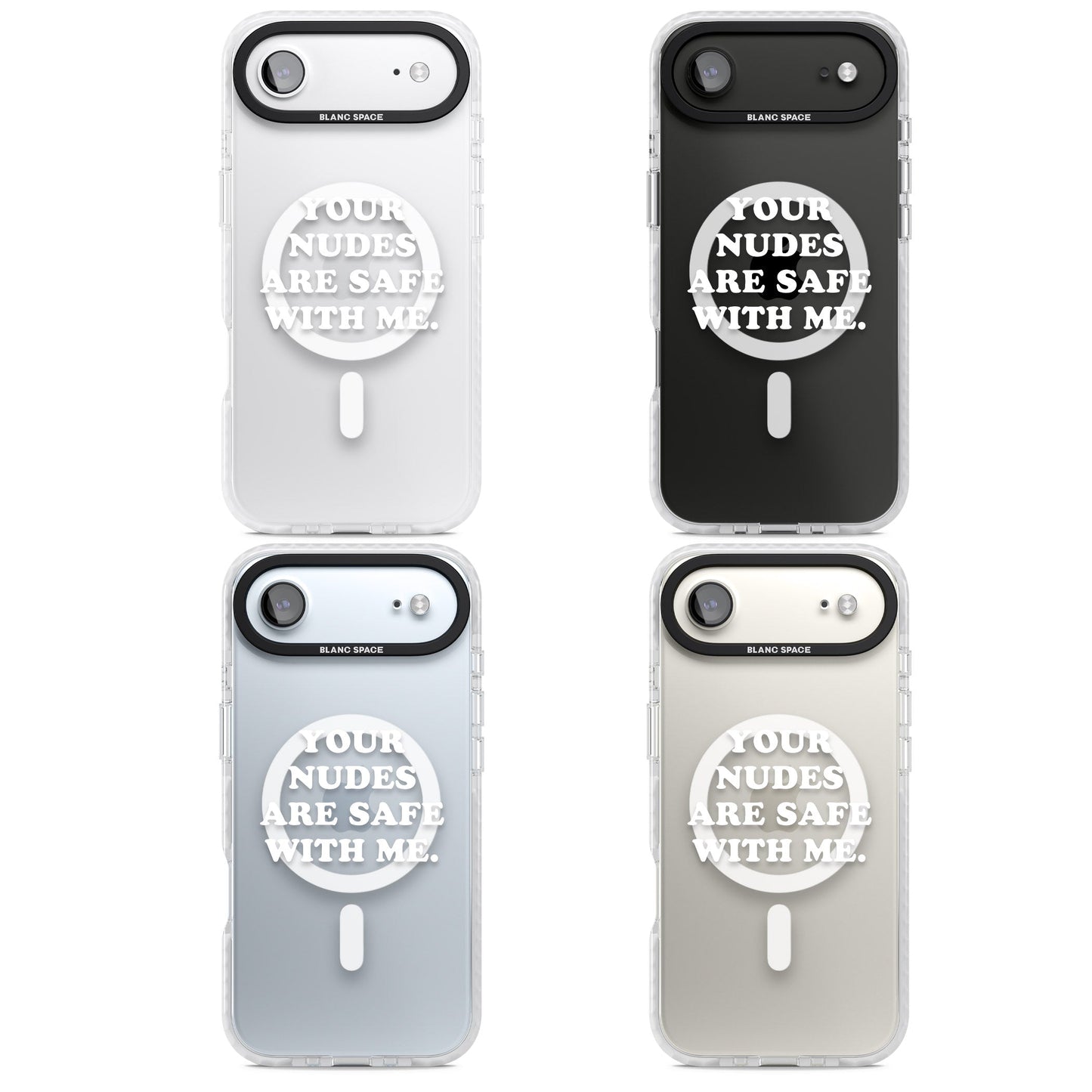 Vos photos nues sont blanches et sûres