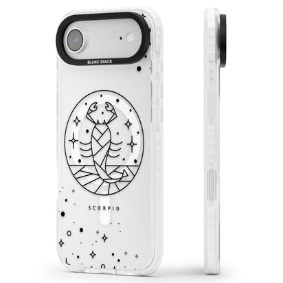 Emblème du Scorpion - Design Cosmique