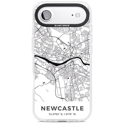 Stadtplan von Newcastle