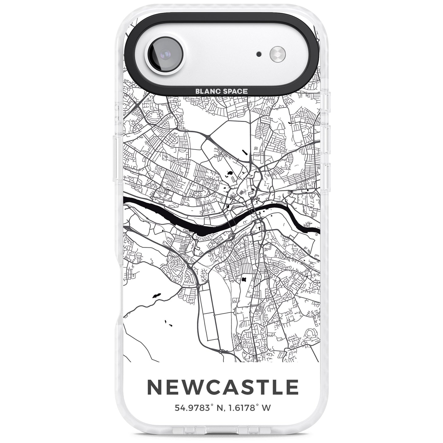 Stadtplan von Newcastle