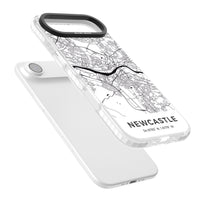 Stadtplan von Newcastle