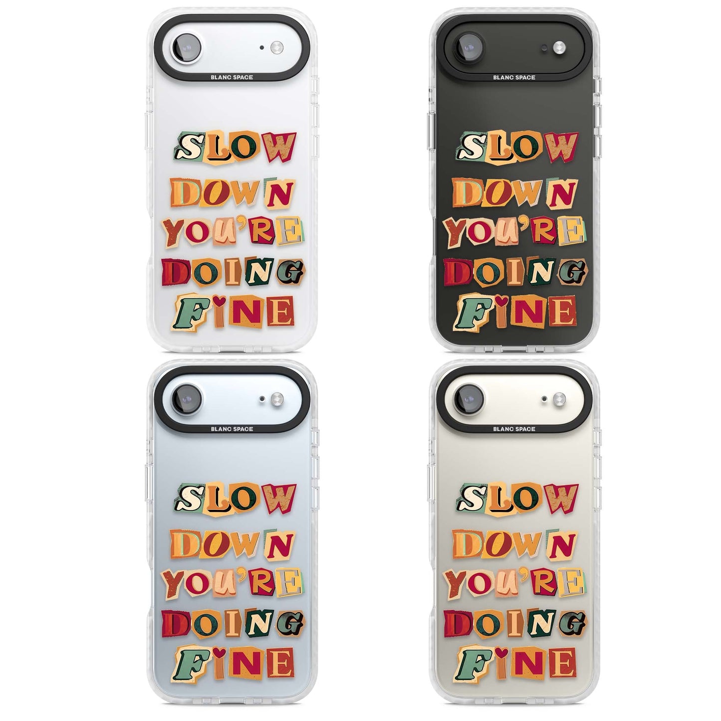 Slow Down You're Doing Fine