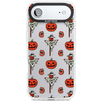 Retro Red Pumpkins & Scarecrows