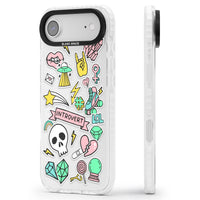 Autocollant introverti