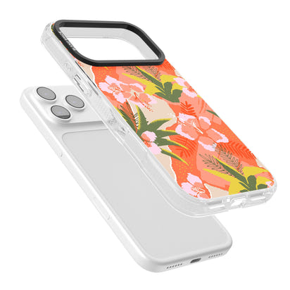 Hawaiian Flowers Abstract Pattern