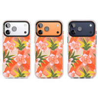 Hawaiian Flowers Abstract Pattern