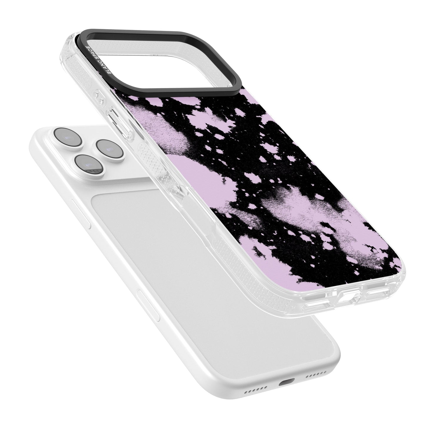 Pink & Black Acid Wash Tie Dye