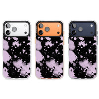 Pink & Black Acid Wash Tie Dye