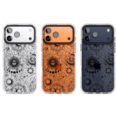 Soleils et Zodiaque Carte solaire