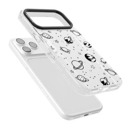 Croquis cosmique Noir Clair