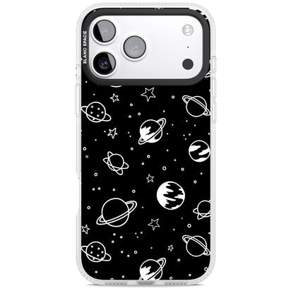 Cosmic Sketch White Black