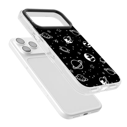 Cosmic Sketch White Black