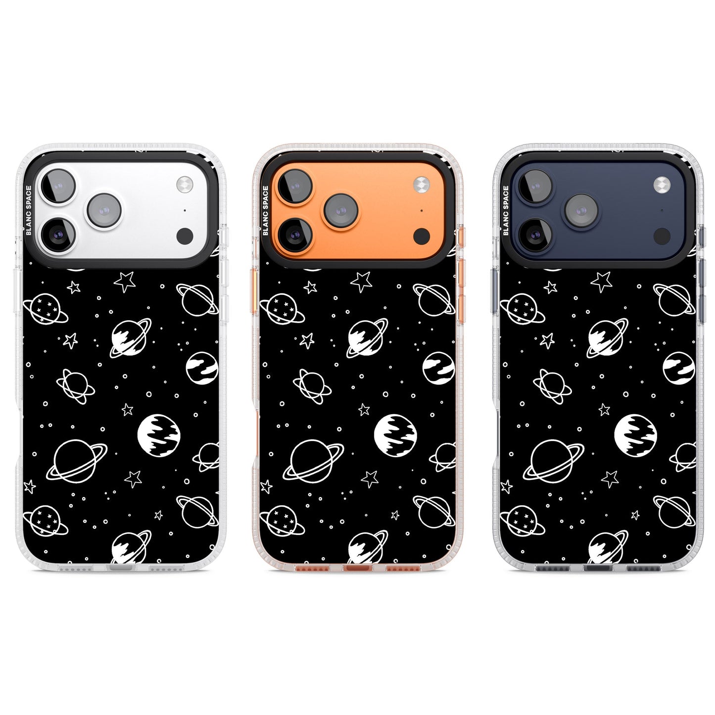 Cosmic Sketch White Black