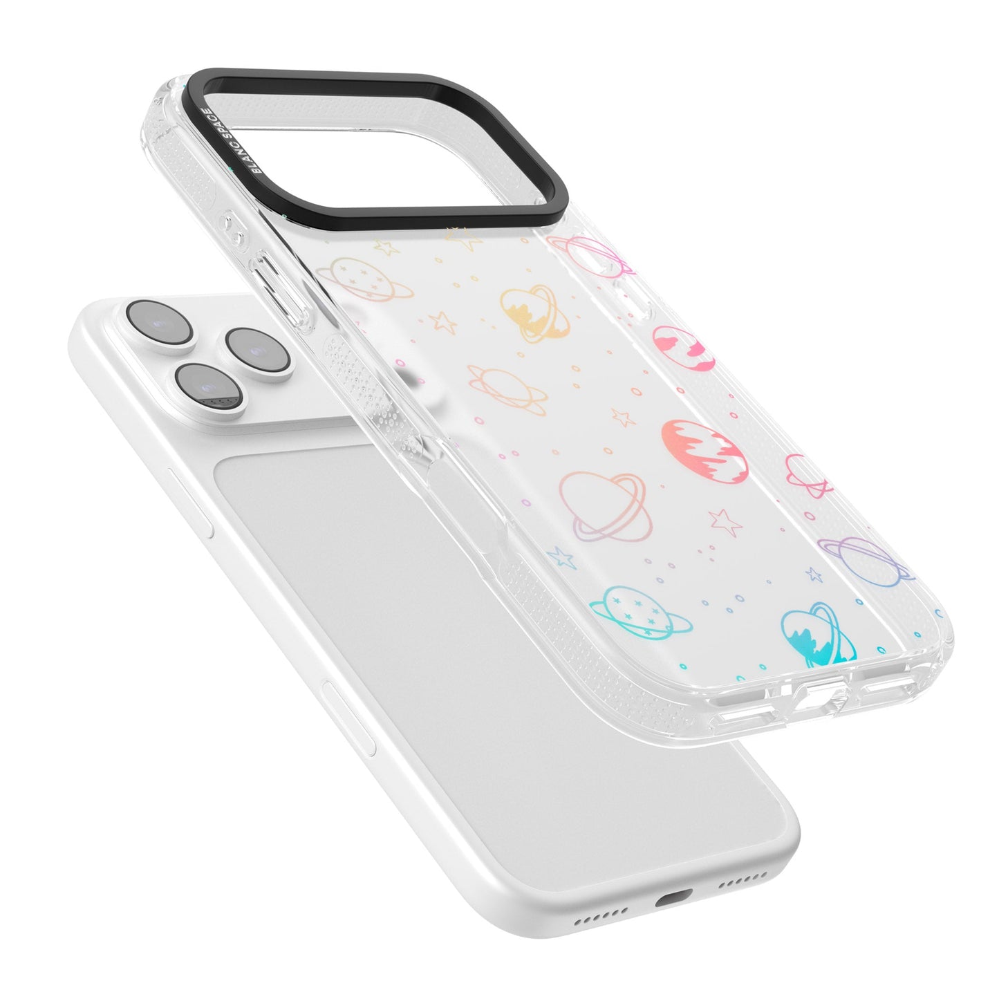 Pastellfarbenes Weltraumuniversum