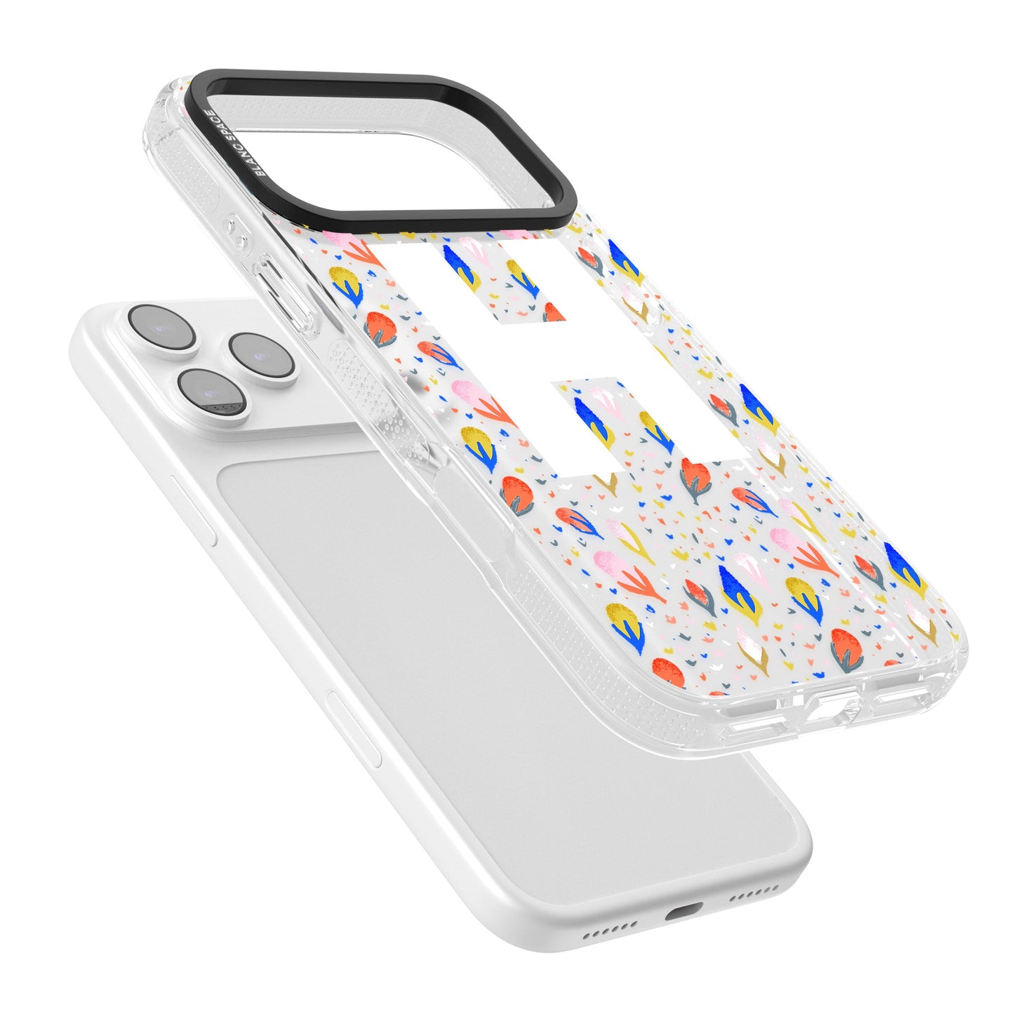 Personalised Abstract Floral Initial