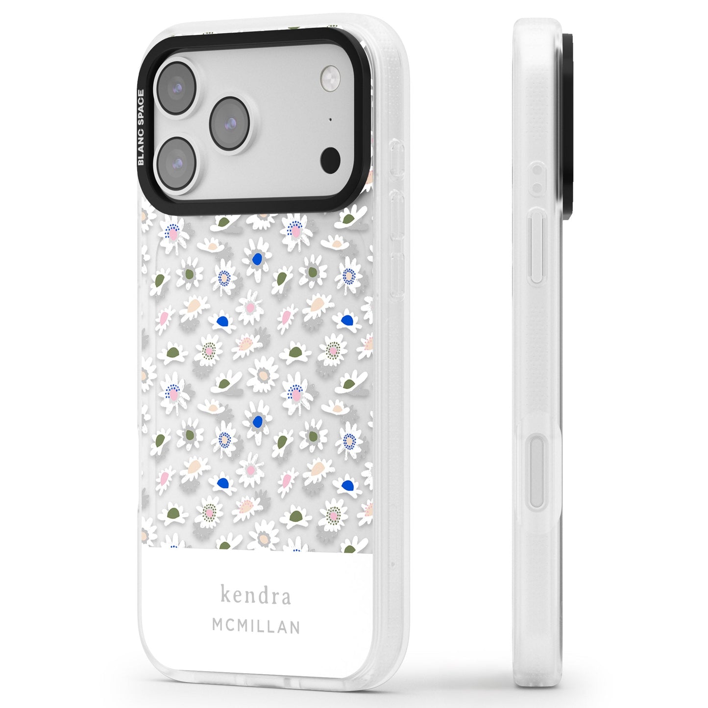 Personalised Grey & White Daisies