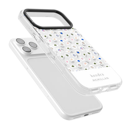 Personalised Grey & White Daisies