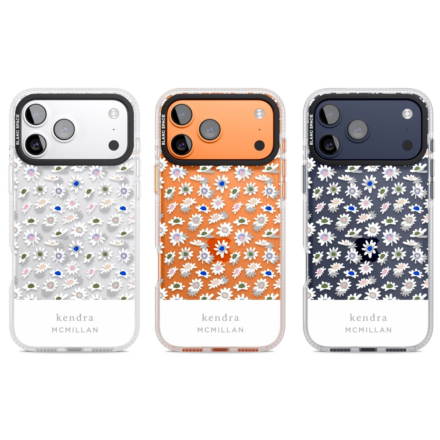 Personalised Grey & White Daisies