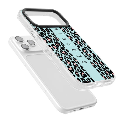 Léopard bleu personnalisé