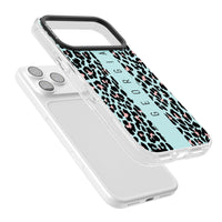 Léopard bleu personnalisé