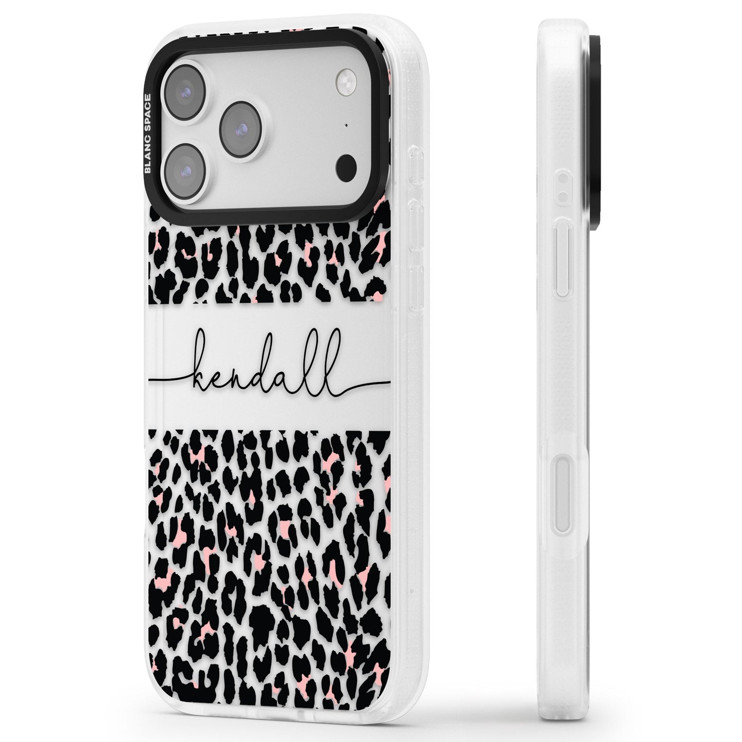 Personalised Cursive Leopard Spots