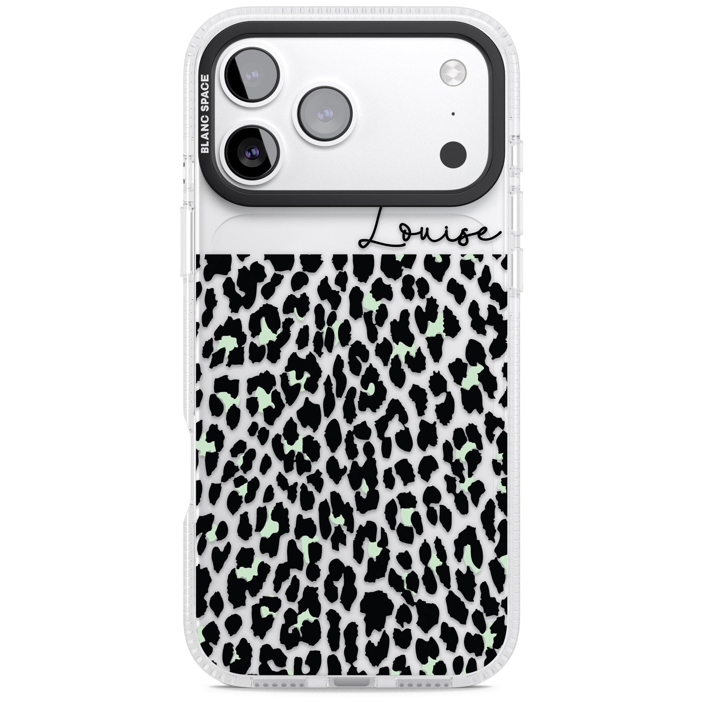 Personalised Seafoam Leopard