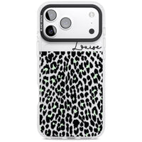 Personalised Seafoam Leopard