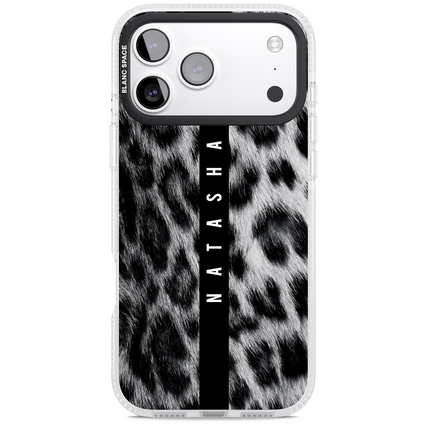 Personalised Snow Leopard Print