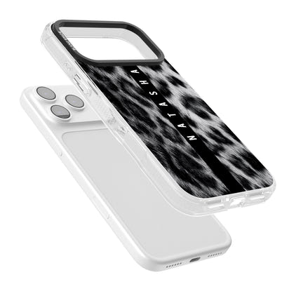 Personalised Snow Leopard Print