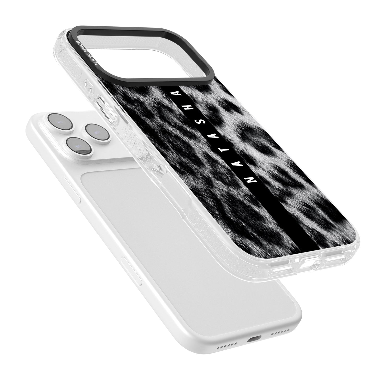 Personalised Snow Leopard Print