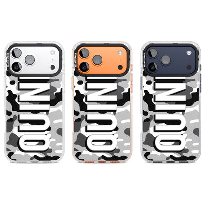 Personalised Greyscale Camo