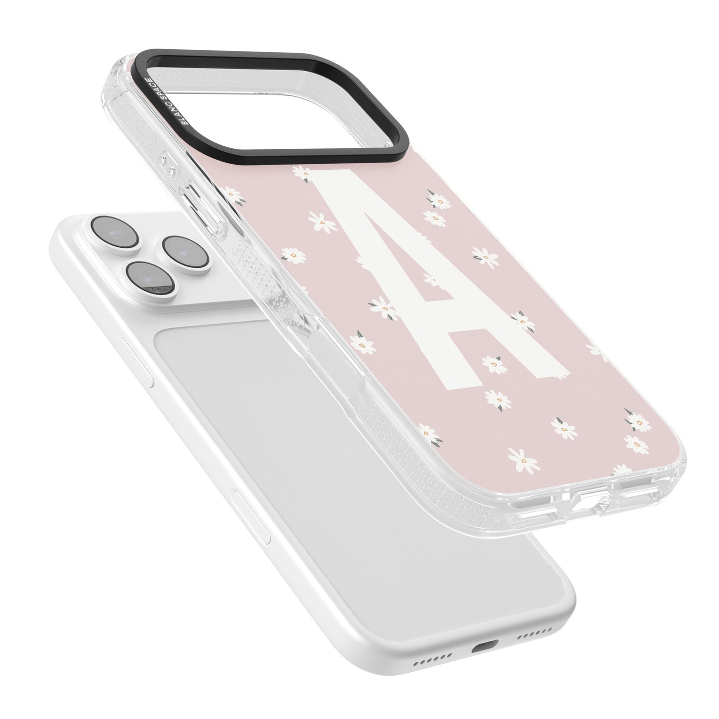 Personalised Pink Daisy Initial