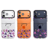 Personalised Purple Violets