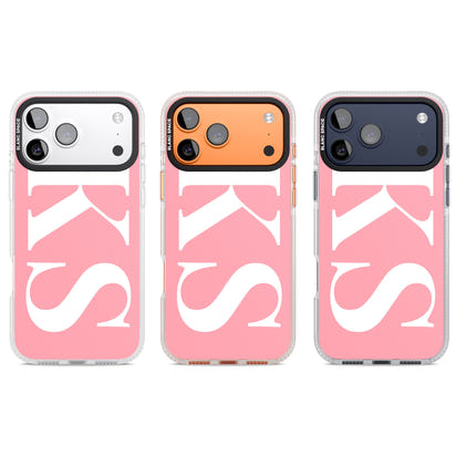 Personalised White & Pink Letters