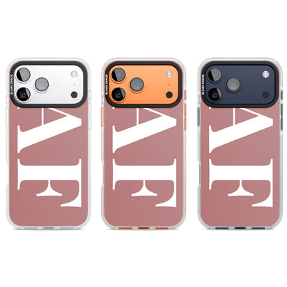 Personalised White & Rose Letters