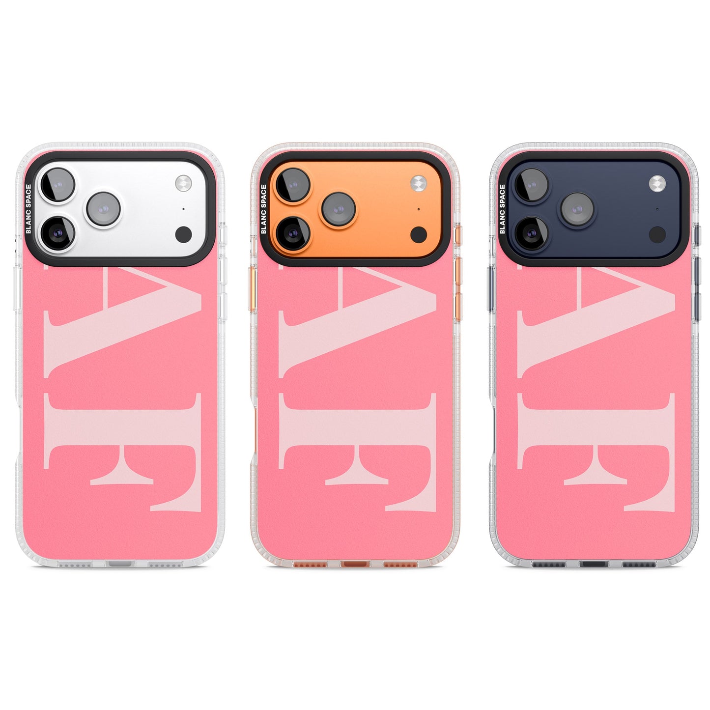 Personalised Light & Dark Pink Green Letters