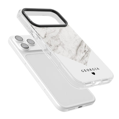 Personalised White Marble