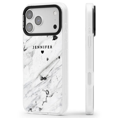 Personalised Marble Heart