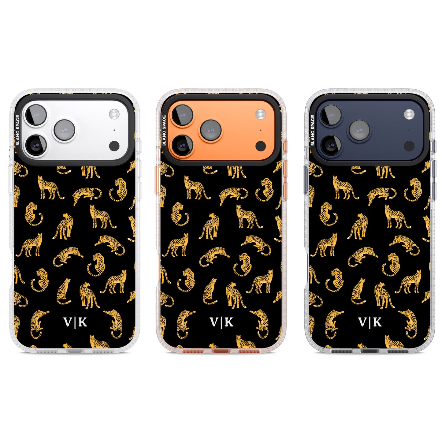 Personalised Gold Cheetah Pattern