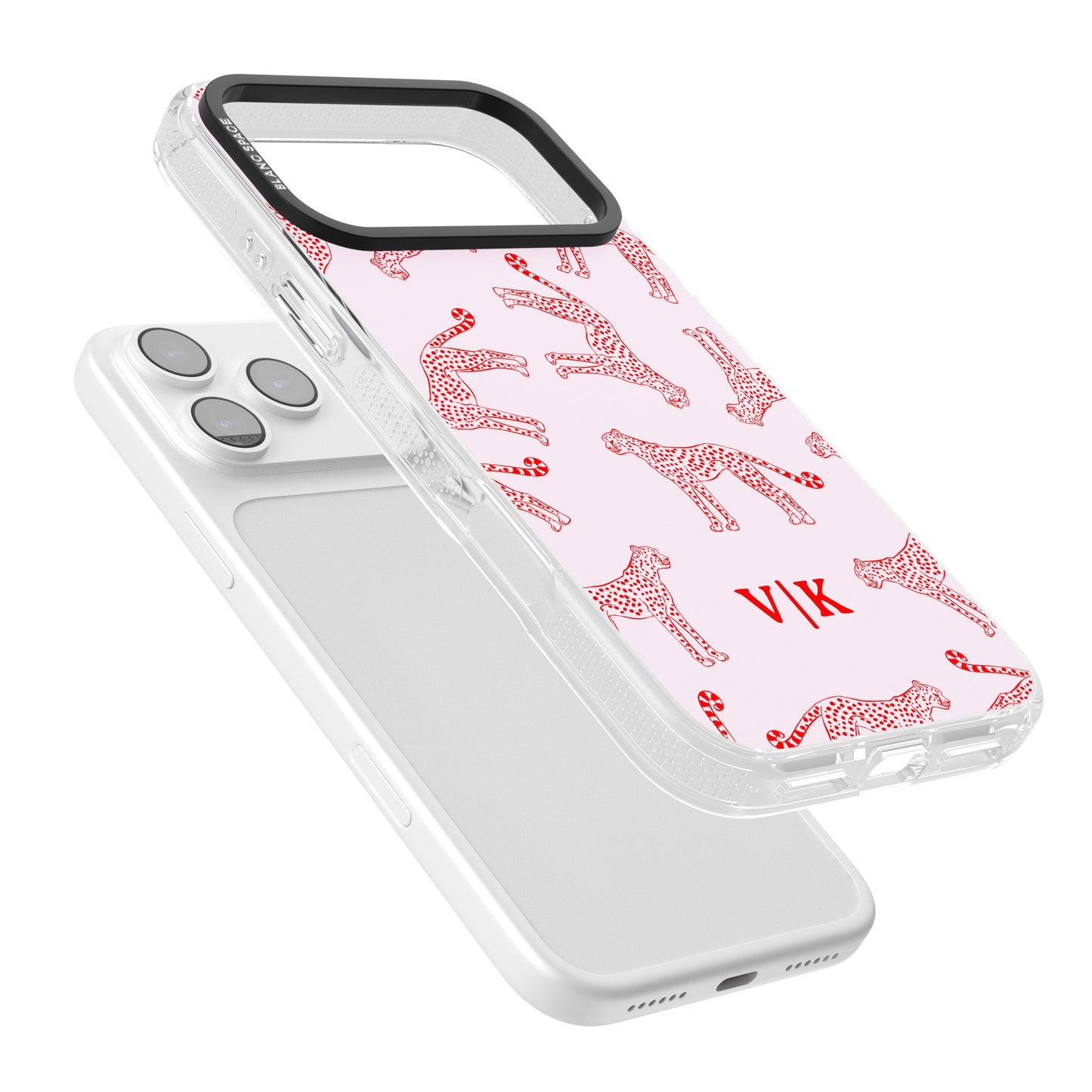 Guépard rouge et rose personnalisé