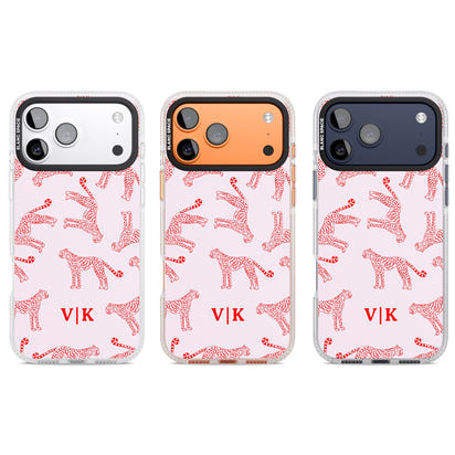 Guépard rouge et rose personnalisé