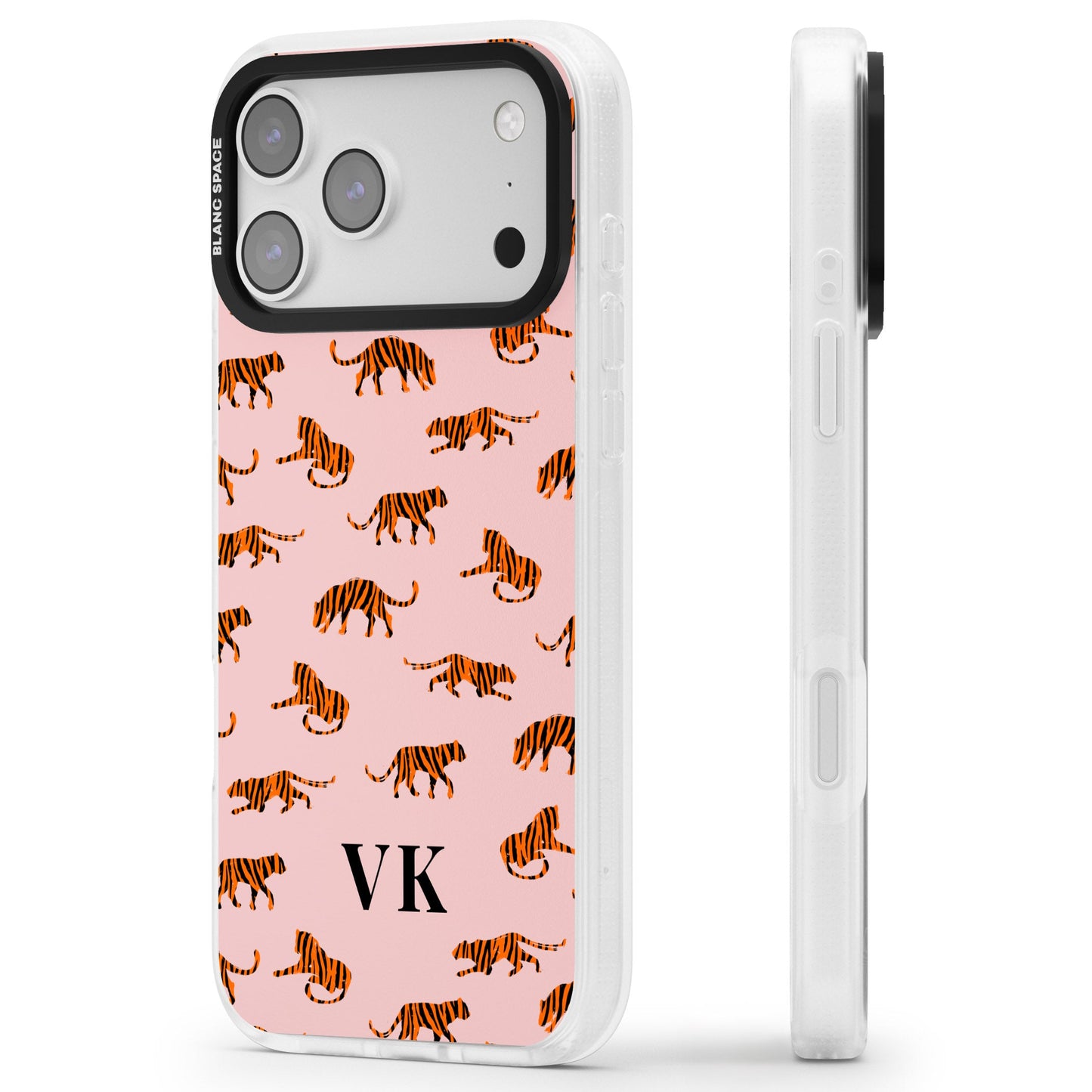 Personalised Pink Safari Tiger Pattern