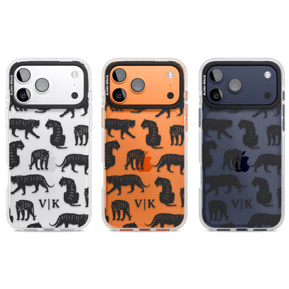 Personalised Tiger Silhouettes