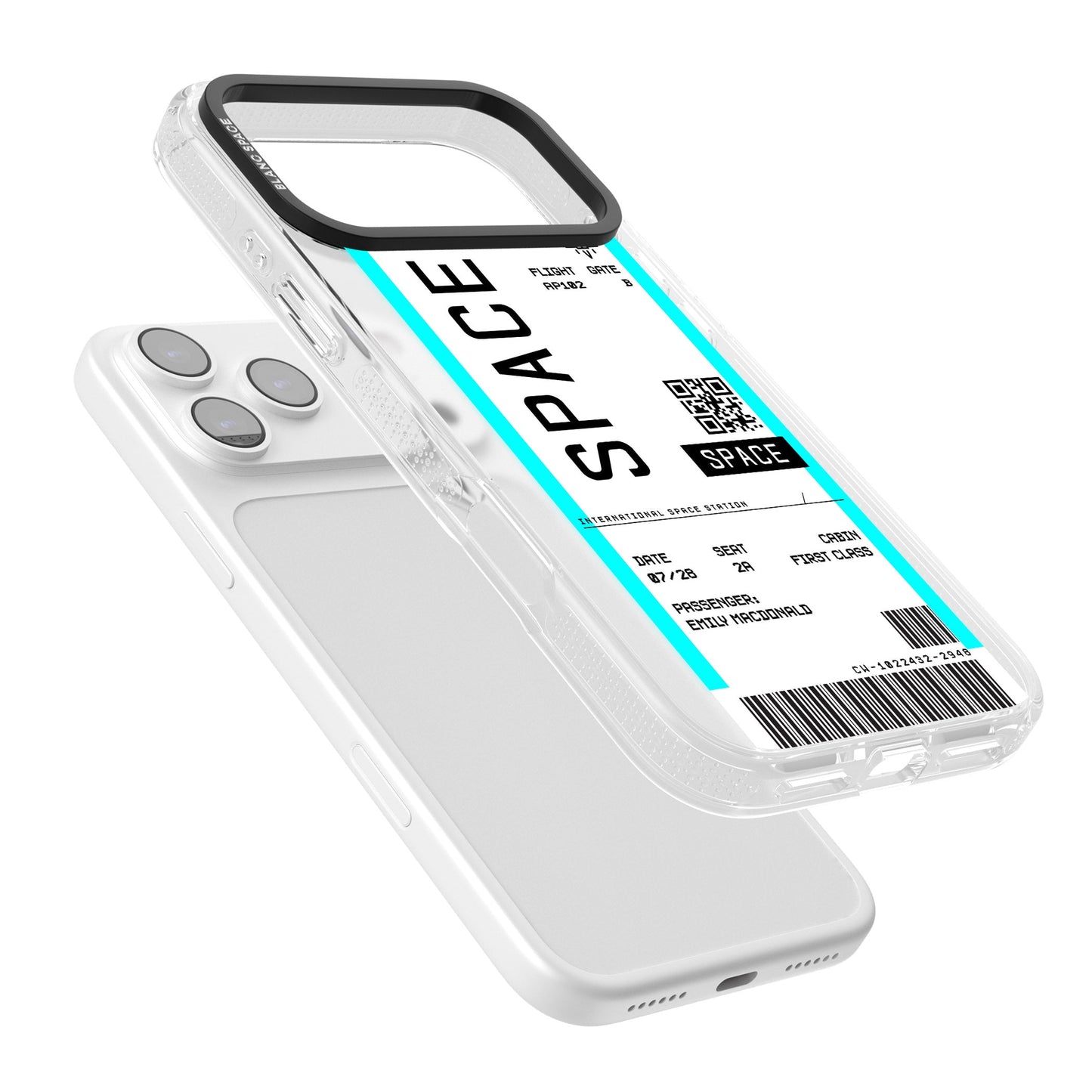 Personalised Space Travel Ticket