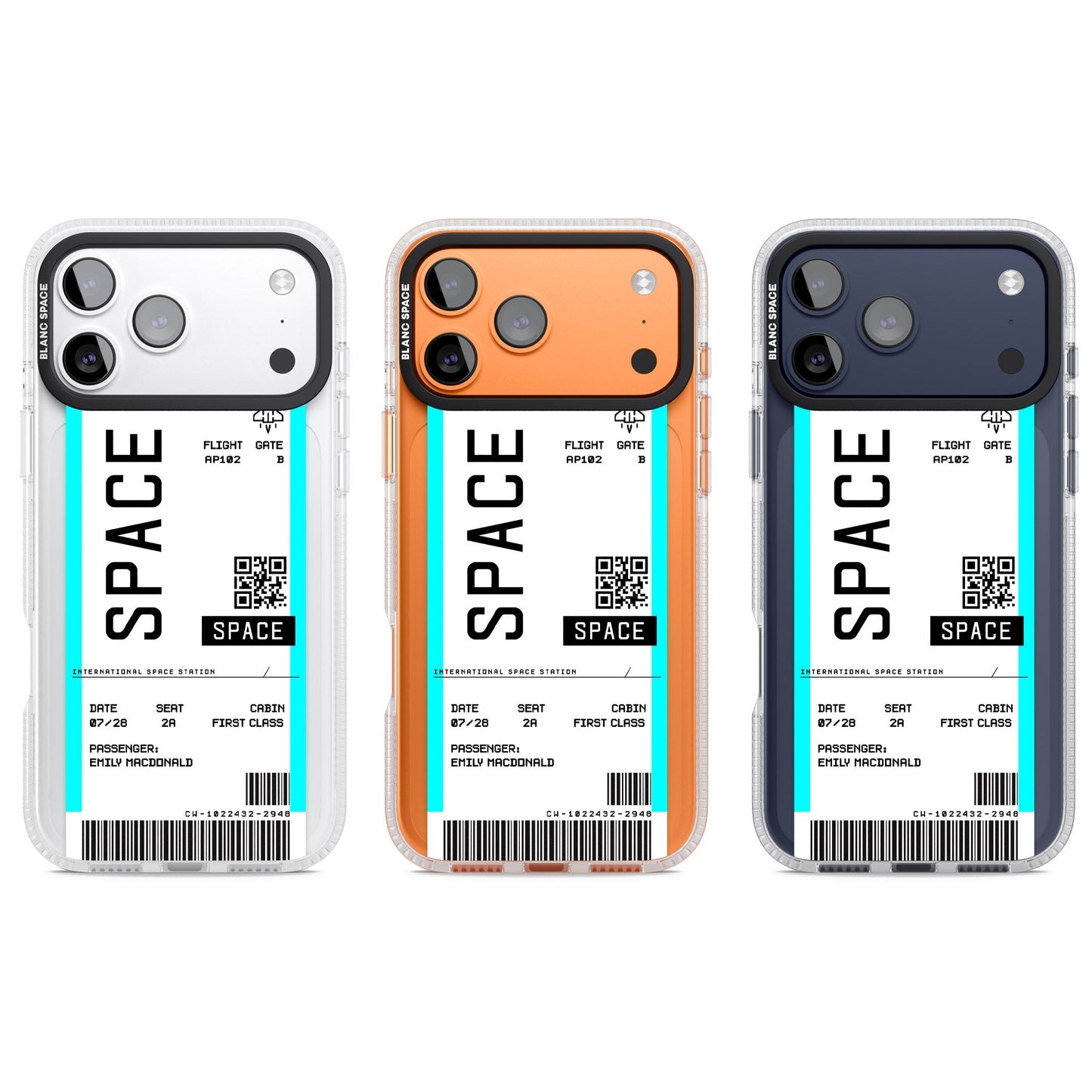 Personalised Space Travel Ticket