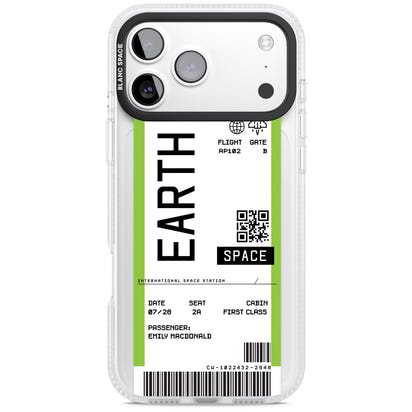 Personalised Earth Travel Ticket